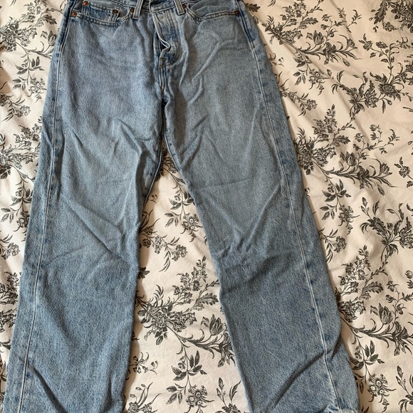 Levi’s wedgie jeans size 27 light blue - Picture 3 of 4